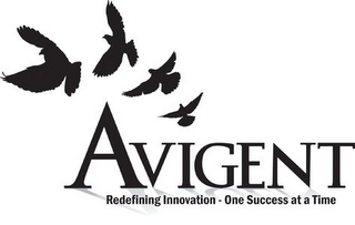 AVIGENT REDEFINING INNOVATION - ONE SUCCESS AT A TIME logo