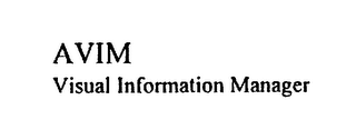 AVIM VISUAL INFORMATION MANAGER logo