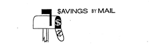 $AVINGS BY MAIL logo
