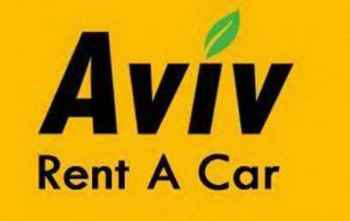 AVIV RENT A CAR logo