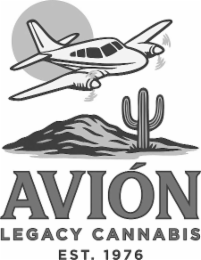 AVIÓN LEGACY CANNABIS EST. 1976 logo