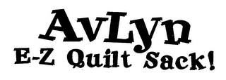 AVLYN E-Z QUILT SACK! logo