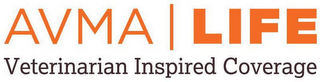 AVMA LIFE VETERINARIAN INSPIRED COVERAGE logo