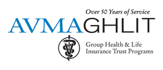 AVMAGHLIT OVER 50 YEARS OF SERVICE GROUP HEALTH & LIFE INSURANCE TRUST PROGRAMS logo