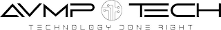 AVMP TECHNOLOGY DONE RIGHT logo