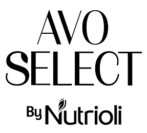 AVO SELECT BY NUTRIOLI logo