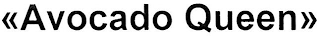 AVOCADO QUEEN logo