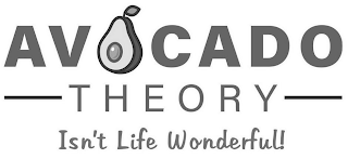 AVOCADO THEORY ISN'T LIFE WONDERFUL! logo