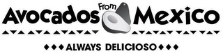 AVOCADOS FROM MEXICO ALWAYS DELICIOSO logo