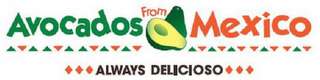 AVOCADOS FROM MEXICO ALWAYS DELICIOSO logo