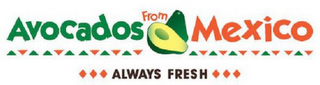 AVOCADOS FROM MEXICO ALWAYS FRESH logo