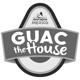AVOCADOS FROM MEXICO GUAC THE HOUSE logo