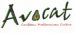 AVOCAT CARIBBEAN MEDITERRANEAN CUISINE logo