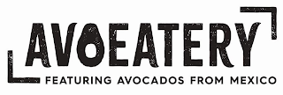 AVOEATERY FEATURING AVOCADOS FROM MEXICO logo