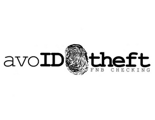 AVOID THEFT FNB CHECKING logo