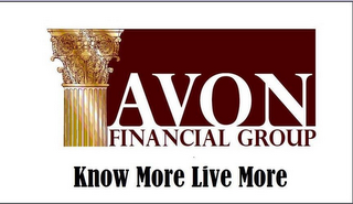 AVON FINANCIAL GROUP KNOW MORE LIVE MORE logo