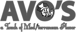 AVO'S A TOUCH OF MEDITERRANEAN FLAVOR logo