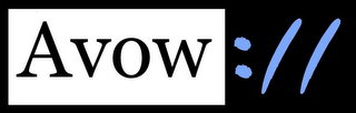 AVOW logo
