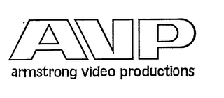 AVP-ARMSTRONG VIDEO PRODUCTIONS logo