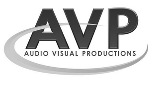 AVP AUDIO VISUAL PRODUCTIONS logo