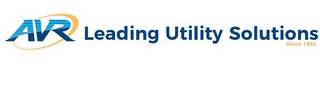 AVR LEADING UTILITY SOLUTIONS SINCE 1964 logo