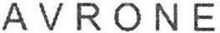 AVRONE logo