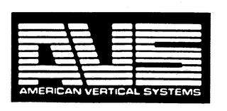 AVS AMERICAN VERTICAL SYSTEMS logo