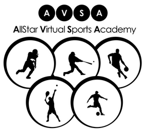 AVSA ALLSTAR VIRTUAL SPORTS ACADEMY logo