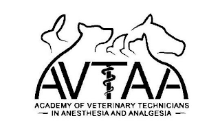 AVTAA ACADEMY OF VETERINARY TECHNICIANS- IN ANESTHESIA AND ANALGESIA - logo