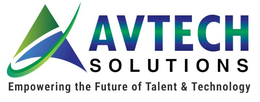 AVTECH SOLUTIONS EMPOWERING THE FUTURE OF TALENT & TECHNOLOGY logo