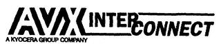 AVX INTER CONNECT A KYOCERA GROUP COMPANY logo
