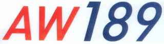 AW 189 logo