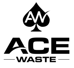 AW ACE WASTE logo