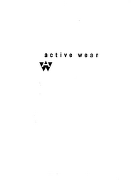 AW ACTIVE WEAR logo