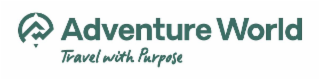 AW ADVENTURE WORLD TRAVEL WITH PURPOSE logo