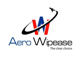 AW AERO WIPEASE THE CLEAR CHOICE logo