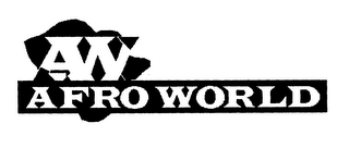 AW AFRO WORLD logo