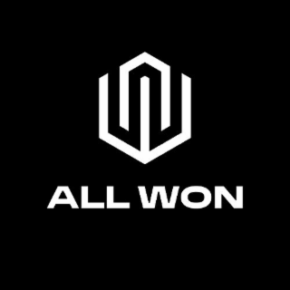 AW ALL WON logo