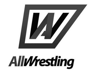 AW ALLWRESTLING logo