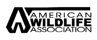 AW AMERICAN WILDLIFE ASSOCIATION logo