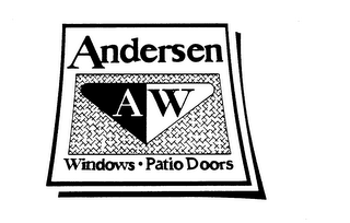 AW ANDERSEN WINDOWS - PATIO DOORS logo