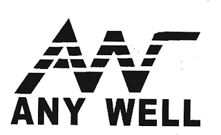 AW ANY WELL logo