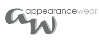 AW APPEARANCEWEAR logo