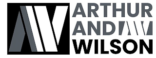 AW ARTHUR AND WILSON AW logo