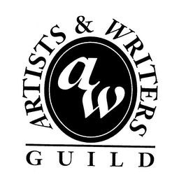 AW ARTISTS & WRITERS GUILD logo