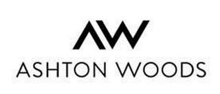 AW ASHTON WOODS logo