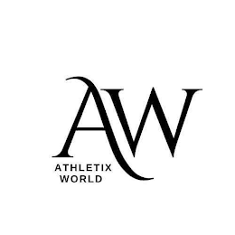 AW ATHLETIX WORLD logo