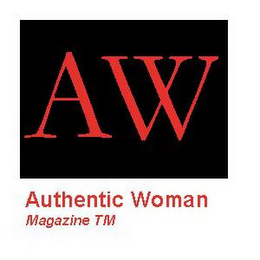 AW AUTHENTIC WOMAN MAGAZINE logo