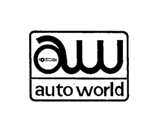 AW AUTO WORLD logo