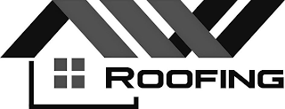 AW ROOFING logo
